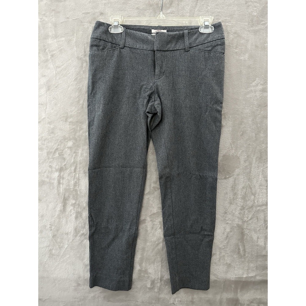 Merona Pants Womens Size 2 Gray Low Rise Modern Fit